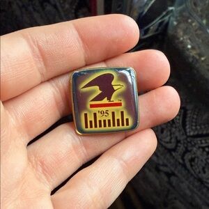 Vintage '95 USPS Union Made Enamel Pin
